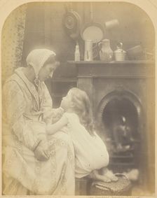 Mrs. Rachael Gurney ("May God Bring Father Safely Home", "Three Fishers Went Sailing...), c. 1872/74 Creator: Julia Margaret Cameron