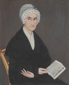 Mrs. Reuben Allerton (Lois Atherton), 1821/22. Creator: Ammi Phillips