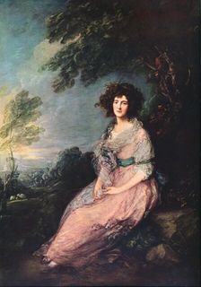 Mrs. Richard Brinsley Sheridan 1785-1787. Artist: Thomas Gainsborough