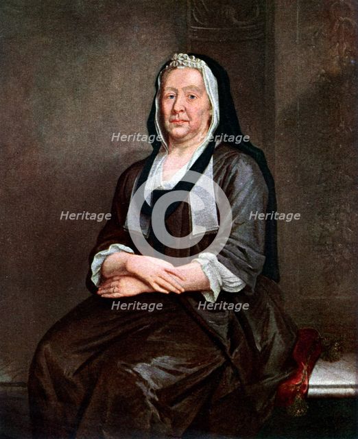 'Mrs Richard Hogarth', the artist's mother, mid 18th century (1901). Artist: William Hogarth