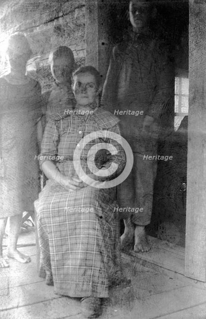 Mrs Richards, St Peter's School, Callaway, Franklin County, Virginia, USA, 1916-1918. Artist: Cecil Sharp