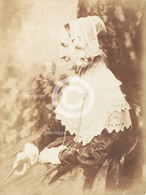Mrs. Rigby, 1843-47. Creators: David Octavius Hill, Robert Adamson, Hill & Adamson.