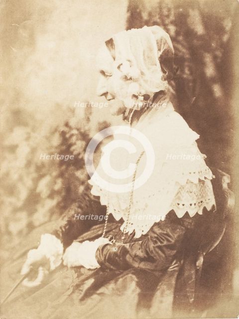 Mrs. Rigby, 1843-47. Creators: David Octavius Hill, Robert Adamson, Hill & Adamson.