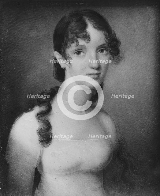 Mrs. Robert Watts (Matilda Ridley), ca. 1810. Creator: Anson Dickinson.