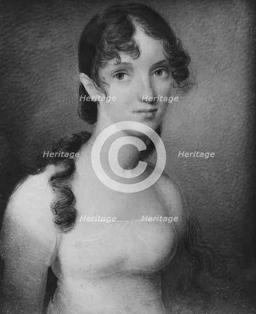 Mrs. Robert Watts (Matilda Ridley), ca. 1810. Creator: Anson Dickinson.