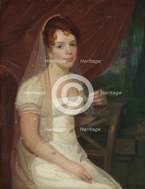 Mrs. Robert Dickey (Anne Brown), 1807-10. Creator: John Wesley Jarvis.