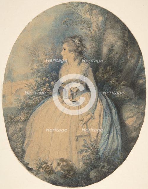 Mrs. Robinson as Perdita, ca. 1779. Creator: Richard Cosway.