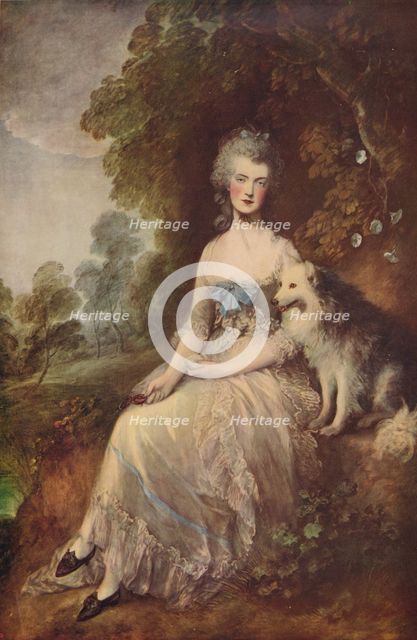 'Mrs. Robinson (Perdita)', 1781, (c1915). Artist: Thomas Gainsborough.