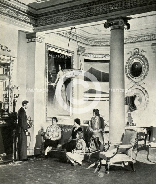 'Mrs. Roosevelt at the Palace', October 1942, (1947).  Creator: Unknown.