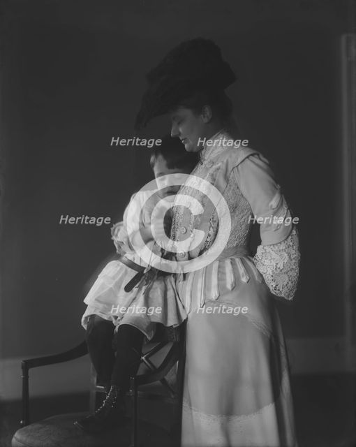Mrs. Roosevelt, Quentin, 1902. Creator: Frances Benjamin Johnston.
