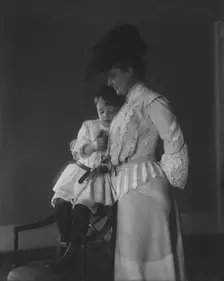 Mrs. Roosevelt, Quentin, 1902. Creator: Frances Benjamin Johnston