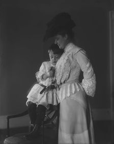 Mrs. Roosevelt, Quentin, 1902. Creator: Frances Benjamin Johnston