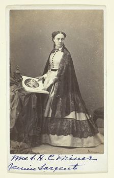 Mrs. S. H. C. Miner, 1846/1891. Creator: William Notman