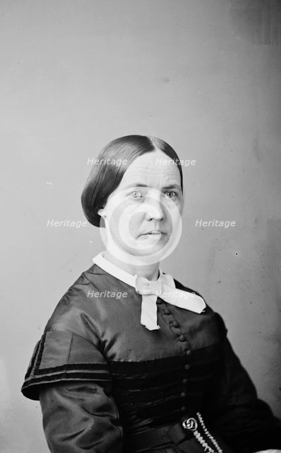 Mrs. Stearns, between 1855 and 1865. Creator: Unknown.