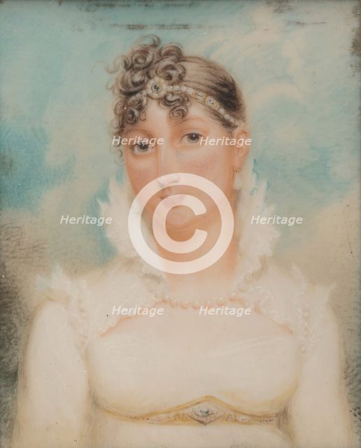 Mrs. Stephen Van Rensselaer III (Cornelia Paterson), ca. 1810. Creator: Robert Fulton.