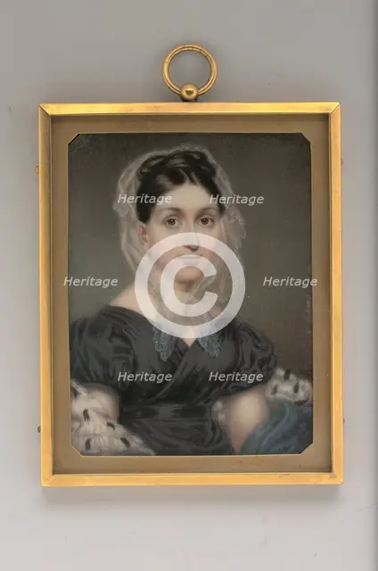 Mrs. Stephen Van Rensselaer III (Cornelia Paterson), ca. 1825. Creator: Nathaniel Rogers.