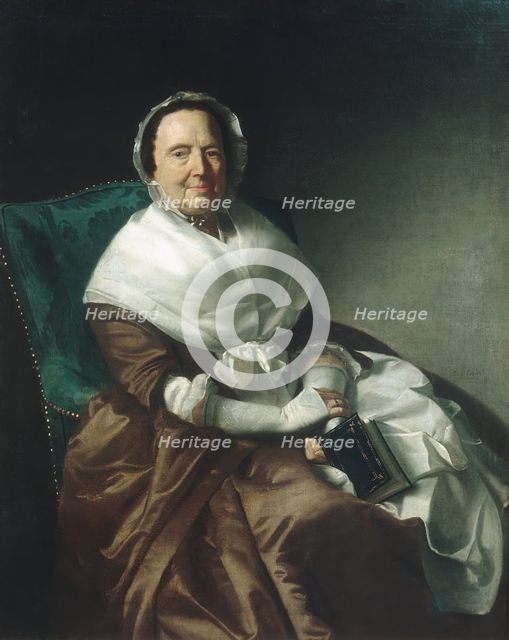 Mrs. Sylvanus Bourne, 1766. Creator: John Singleton Copley.