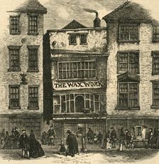 Mrs. Salmon's Waxwork, Fleet Street - Palace of Henry VIII. and Cardinal Wolsey (1897). Creator: Unknown