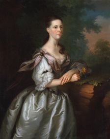 Mrs. Samuel Cutts, ca. 1762-63. Creator: Joseph Blackburn