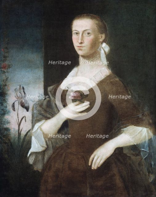 Mrs. Samuel Gardiner, 1763. Creator: William Johnston.