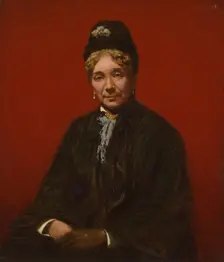 Mrs. Sanford Robinson Gifford (Mary Cecilia Gifford), 1878. Creator: Sanford Robinson Gifford