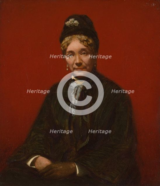 Mrs. Sanford Robinson Gifford (Mary Cecilia Gifford), 1878. Creator: Sanford Robinson Gifford.