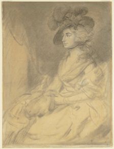 Mrs. Sarah Siddons, 1785. Creator: Thomas Gainsborough (British, 1727-1788)