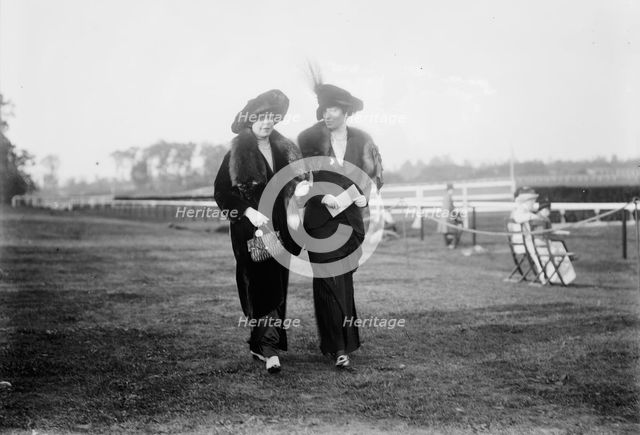 Mrs. Seligman, Mrs. M. Schiff, between c1910 and c1915. Creator: Bain News Service.