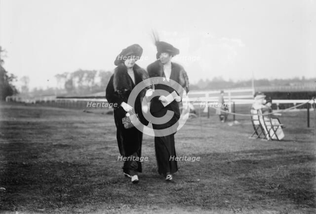 Mrs. Seligman, Mrs. M. Schiff, between c1910 and c1915. Creator: Bain News Service.