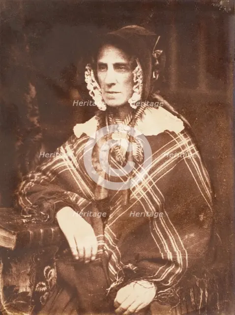 Mrs. Shanker, 1843-47. Creators: David Octavius Hill, Robert Adamson, Hill & Adamson.