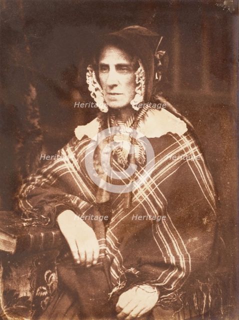 Mrs. Shanker, 1843-47. Creators: David Octavius Hill, Robert Adamson, Hill & Adamson.