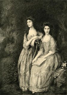 Mrs. Sheridan and Mrs. Tickell c1772, (1908). Creator: Unknown