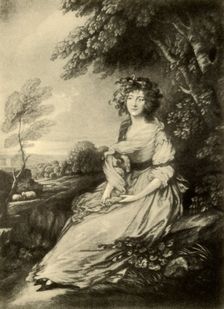 Mrs. Sheridan c1785, (1942). Creator: Gainsborough Dupont