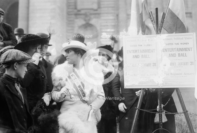 Mrs. Sidney Berg, 1914. Creator: Bain News Service.
