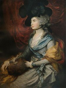 Mrs Siddons 1785. Artist: Thomas Gainsborough