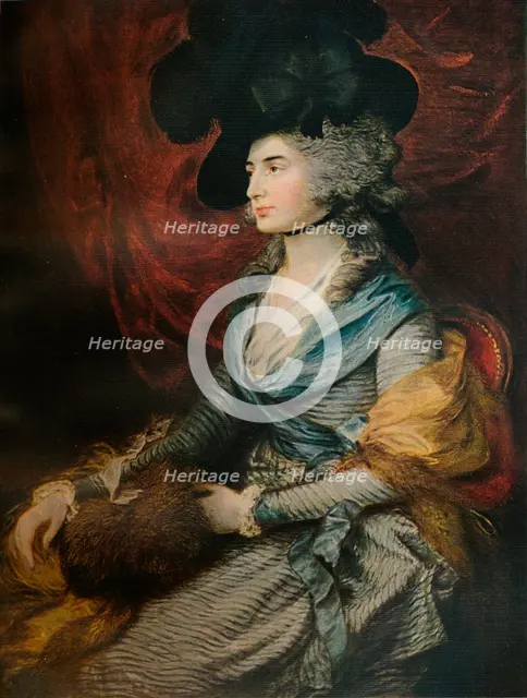 'Mrs Siddons', 1785. Artist: Thomas Gainsborough.