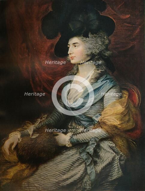 'Mrs Siddons', 1785. Artist: Thomas Gainsborough.