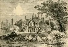 Mrs Siddons House at Westbourne Green, 1800 (c1876). Creator: Unknown
