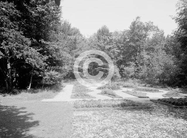 Mrs. Spencer's lady garden, Lenox, Mass., between 1900 and 1920. Creator: Unknown.
