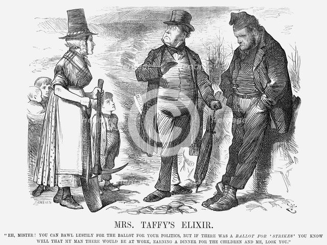 'Mrs Taffy's Elixir', 1873. Creator: Joseph Swain.