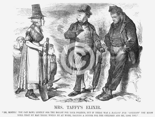 'Mrs Taffy's Elixir', 1873. Artist: Joseph Swain