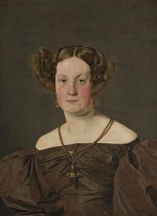 Mrs Th Petersen, née Roepstorff, 1833. Creator: Christen Kobke