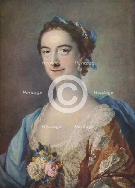 'Mrs Thomas Cripps', 1759. Artist: Francis Cotes.