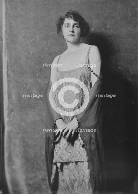 Mrs. Thomas Moore, portrait photograph, 1917 Dec. 13. Creator: Arnold Genthe.