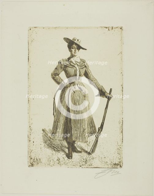 Mrs. Thompson Seton, 1901. Creator: Anders Leonard Zorn.