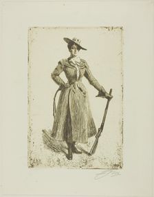 Mrs. Thompson Seton, 1901. Creator: Anders Leonard Zorn