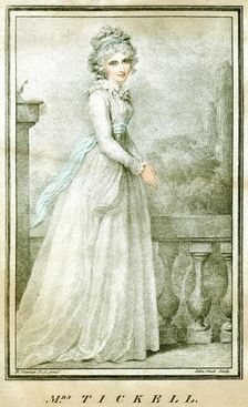 Mrs Tickell c1780-1810Artist: Richard Cosway