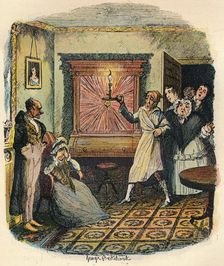 Mrs. Tibbs and Mr. Evenson c1900. Artist: George Cruikshank