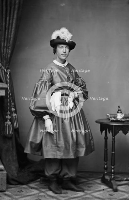 Mrs. Tibitts, between 1855 and 1865. Creator: Unknown.