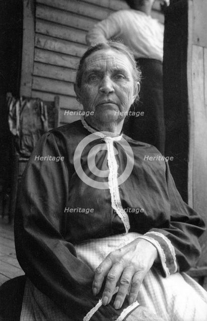 Mrs Townsley, Pineville, Bell County, Kentucky, USA, 1916-1918. Artist: Cecil Sharp